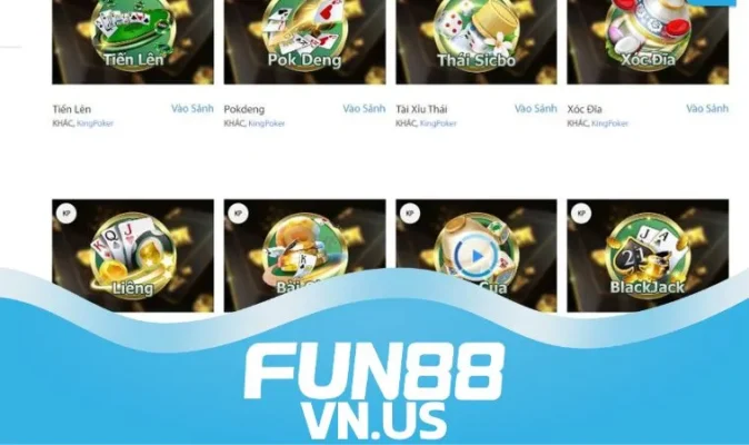 Tiết lộ sảnh cược chính tại 3D Casino của FUN88